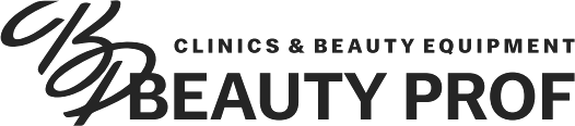 BeautyProf — чёрный логотип